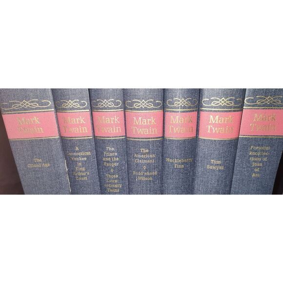 The Complete Novels of Mark Twain, 7-volume Hardcover Set, Nelson Doubleday Inc. - Picture 2 of 8